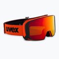 Маска лижна UVEX Saga TO fierce red mat/mirror red laser/gold lite/clear 55/1/351/3030 7