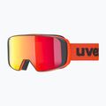 Маска лижна UVEX Saga TO fierce red mat/mirror red laser/gold lite/clear 55/1/351/3030 8