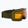 Маска лижна UVEX Saga TO croco mat/mirror gold/lasergold lite/clear 55/1/351/8030