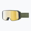 Маска лижна UVEX Saga TO croco mat/mirror gold/lasergold lite/clear 55/1/351/8030 8