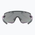Окуляри сонцезахисні UVEX Sportstyle 236 Small комплект plum black matt/mirror silver/clear 3