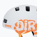 Шолом дитячий UVEX Kid 3 CC dirtbike light grey/orange 7