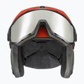 Шолом лижний UVEX Instinct Visor чорно-червоний 56/6/260/7005 11
