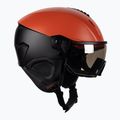 Шолом лижний UVEX Instinct Visor чорно-червоний 56/6/260/7005