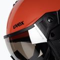 Шолом лижний UVEX Instinct Visor чорно-червоний 56/6/260/7005 6