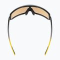Окуляри велосипедні UVEX Sportstyle 235 sunbee black mat/mirror yellow 53/3/003/2616 4