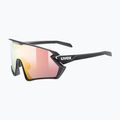Окуляри велосипедні UVEX Sportstyle 231 2.0 V black mat/litemirror red 53/3/028/2203