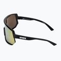Окуляри велосипедні UVEX Sportstyle 235 P black mat/mirror yellow 53/3/032/2230 4