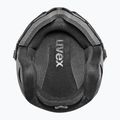 Гірськолижний шолом UVEX Instinct Visor PRO V чорний матовий/сріблястий/сріблястий 4