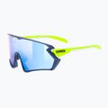 Окуляри сонцезахисні UVEX Sportstyle 231 2.0 blue yellow matt/mirror blue