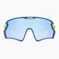 Окуляри сонцезахисні UVEX Sportstyle 231 2.0 blue yellow matt/mirror blue 2