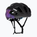 Шолом велосипедний UVEX Rise Pro MIPS black/galaxy matt