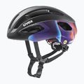 Шолом велосипедний UVEX Rise Pro MIPS black/galaxy matt 6
