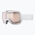 Окуляри лижні UVEX Downhill 2100 V white matt/mirror silver clear