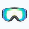 Окуляри лижні UVEX Downhill 2100 V black matt/mirror green clear 2