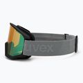 Окуляри гірськолижні UVEX Athletic CV black matt/mirror opal colorvision yellow 4