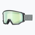 Лижні окуляри UVEX Athletic CV black matt/mirror opal colorvision yellow