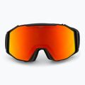 Окуляри лижні UVEX Gravity FM black matt/mirror red orange clear 2