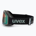 Окуляри лижні UVEX Gravity FM acid green matt/mirror opal orange clear 4