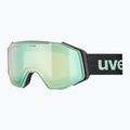 Окуляри лижні UVEX Gravity FM acid green matt/mirror opal orange clear