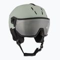 Шолом гірськолижний UVEX Instinct Visor oxid green matt/mirror silver/smoke