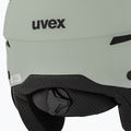 Шолом гірськолижний UVEX Instinct Visor oxid green matt/mirror silver/smoke 8