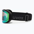 Окуляри гірськолижні UVEX Evidnt Attract V + case black matt/mirror green clear/yellow 5