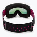 Окуляри лижні дитячі UVEX Pwdr FM black matt/mirror pink green clear 3