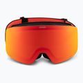 Окуляри лижні дитячі UVEX Pwdr FM black matt/mirror red orange clear 2