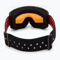 Окуляри лижні дитячі UVEX Pwdr FM black matt/mirror red orange clear 3
