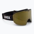 Окуляри лижні UVEX Evidnt Attract + case black matt/mirror cooper yellow clear 2