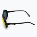 Окуляри сонцезахисні UVEX Esntl Pina black matt/miror red 4