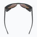 Окуляри сонцезахисні UVEX MTN Classic Pure black matt/mirror red 4