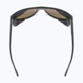 Окуляри сонцезахисні UVEX MTN Classic Pure black matt/mirror green 3
