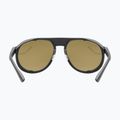 Окуляри сонцезахисні UVEX MTN Classic Pure black matt/mirror green 4