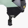 Шолом гірськолижний UVEX Levitate MIPS oxid green/black matt 8