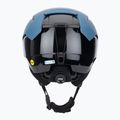Шолом гірськолижний UVEX Levitate MIPS stone blue/black matt 4