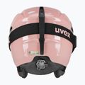 Шолом гірськолижний дитячий UVEX Viti Set + gogle Speedy Pro pink penguin/lasergold lite 3