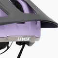 Шолом велосипедний UVEX React MIPS lilac/oak matt 7