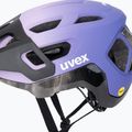 Шолом велосипедний UVEX React MIPS lilac/oak matt 8