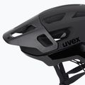 Шолом велосипедний UVEX React black matte 7