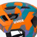 Шолом велосипедний дитячий UVEX React Jr papaya camo matt 7