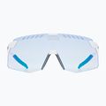 Окуляри сонцезахисні UVEX Pace Stage Small V white matt/mirror blue 2