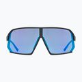 Окуляри сонцезахисні UVEX Sportstyle 237 CV black matt/mirror blue 2