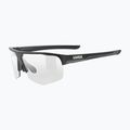 Окуляри сонцезахисні UVEX Axos Set black matt/mirror silver/clear 2