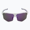 Окуляри сонцезахисні UVEX Axos Set white matt/mirror purple/clear 4