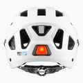 Шолом велосипедний UVEX Stride Visor white matt/litemirror silver 5