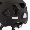 Шолом велосипедний UVEX Stride Visor black matt/litemirror silver 7