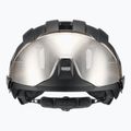 Шолом велосипедний UVEX Stride Visor black matt/litemirror silver 3