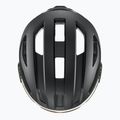 Шолом велосипедний UVEX Stride Visor black matt/litemirror silver 6